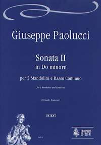 Paolucci, G: Sonata II in C minor