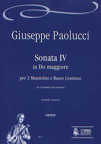 Paolucci, G: Sonata IV in C major