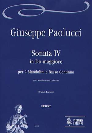 Paolucci, G: Sonata IV in C major