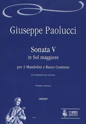 Paolucci, G: Sonata V in G major