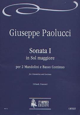 Paolucci, G: Sonata I in G major G major