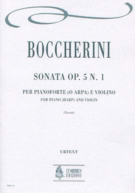 Boccherini, L: Sonata op. 5/1