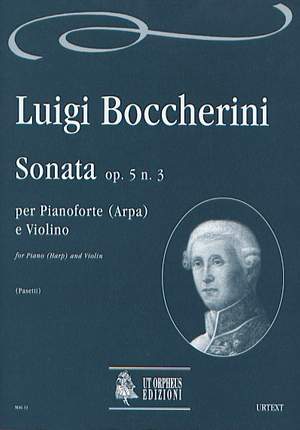 Boccherini, L R: Sonata op. 5/3