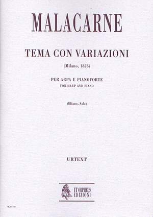 Malacarne, D: Theme and Variations (Milano 1823)