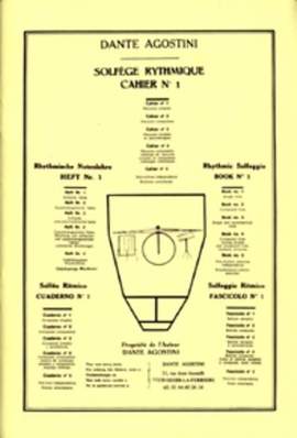 Agostini, D: Solfege Rythmique 1