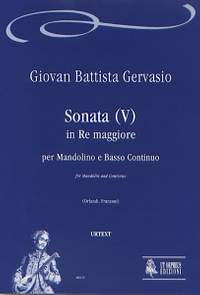 Gervasio, G B: Sonata (V) in D major