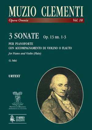 Clementi, M: 3 Sonatas op. 13/1-3