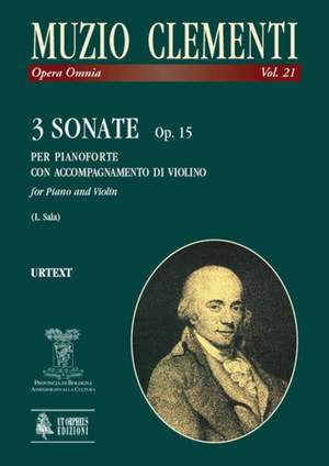 Clementi, M: 3 Sonatas op. 15
