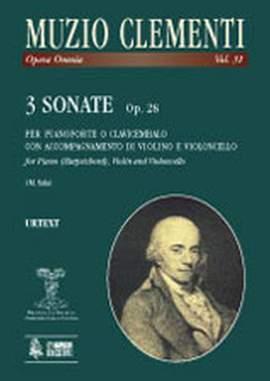 Clementi, M: 3 Sonatas op. 28