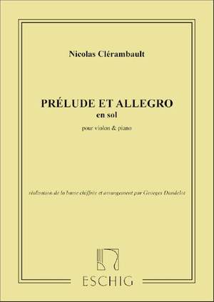 Clérambault: Prélude et Allegro