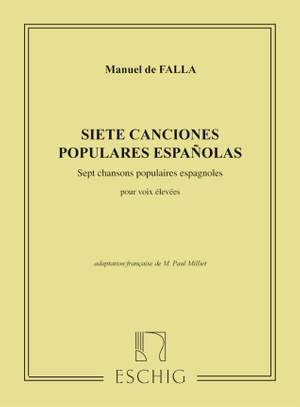 Falla: 7 Chansons populaires espagnoles (high)