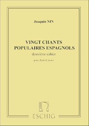 Nin: 20 Chants populaires espagnols Vol.2