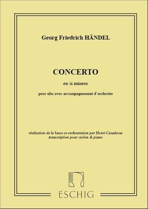 Handel: Concerto in B minor