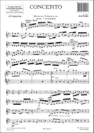 Handel: Concerto in B minor