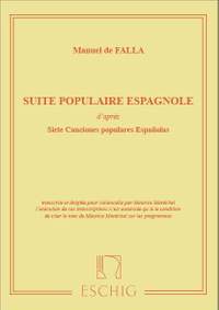Falla: Suite populaire espagnole