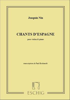 Nin: Chants d'Espagne