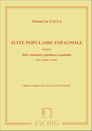 Falla: Suite populaire espagnole