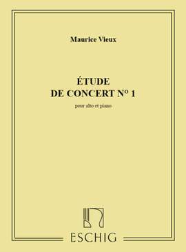 Vieux: 6 Etudes de Concert No.1 in C major