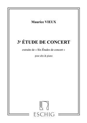 Vieux: 6 Etudes de Concert No.3 in G major