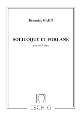 Hahn: Soliloque et Forlane