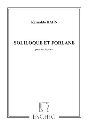 Hahn: Soliloque et Forlane