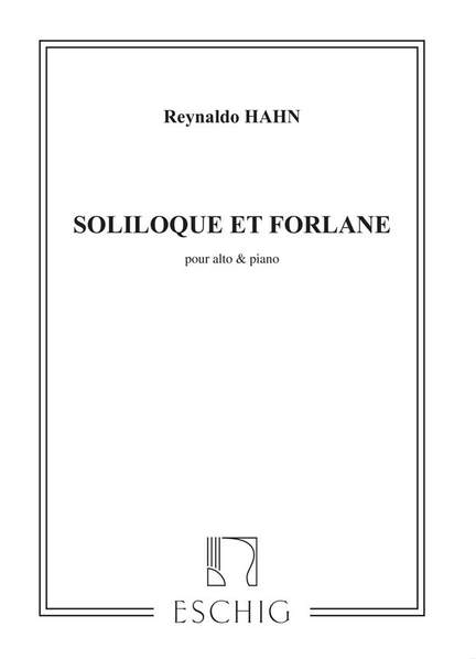 Hahn: Soliloque et Forlane