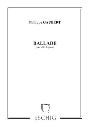 Gaubert: Ballade
