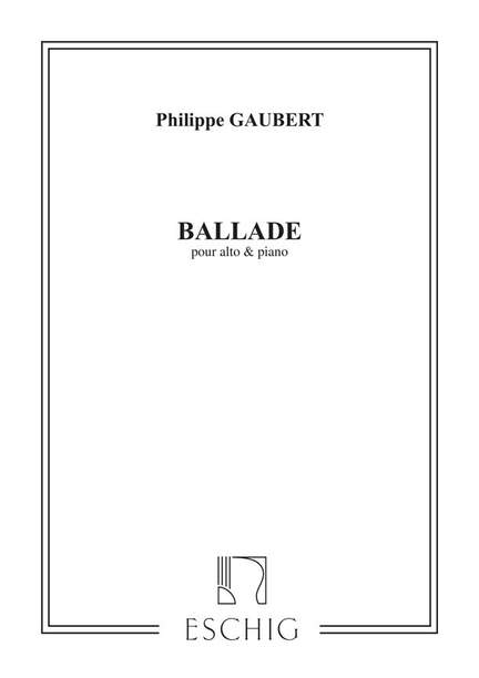 Gaubert: Ballade