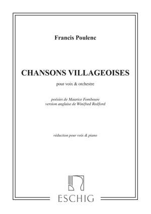 Poulenc: Chansons villageoises