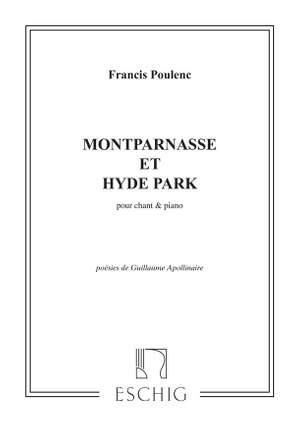 Poulenc: Montparnasse & Hyde Park
