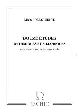 Delguidice: 12 Etudes rythmiques et mélodiques