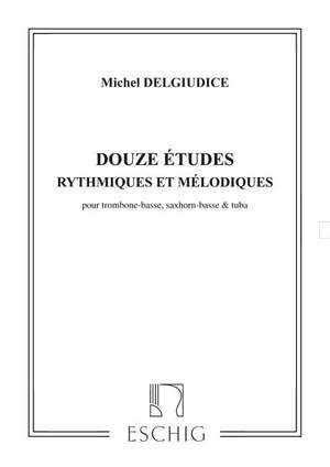 Delguidice: 12 Etudes rythmiques et mélodiques
