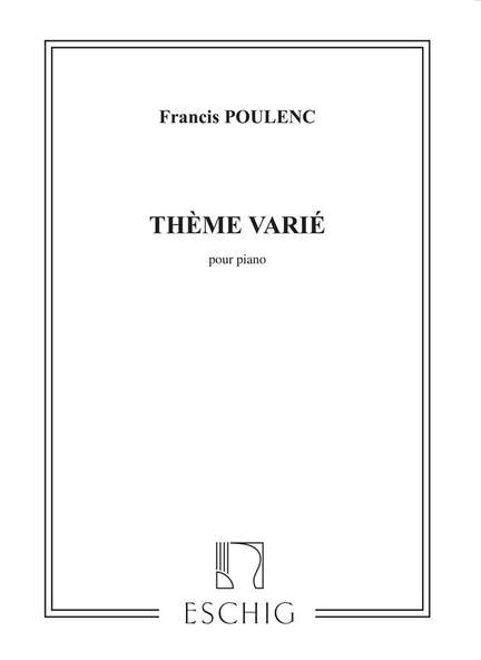 Poulenc: Thème varié
