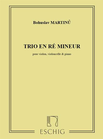 Martinu: Trio No.2, H327 in D minor