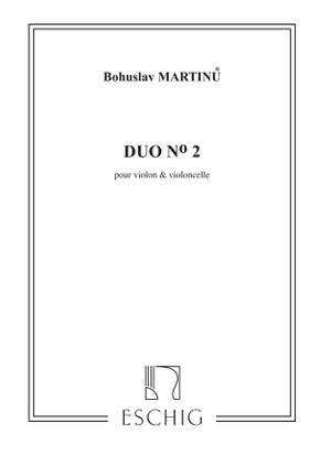 Martinu: Duo No.2, H371