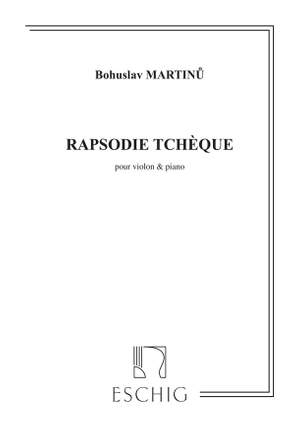 Martinu, B: Rhapsodie Tchéque