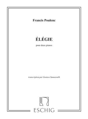 Poulenc: Elégie