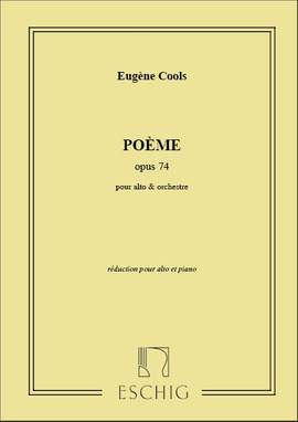 Cools, E: Poeme op. 74