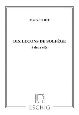 Poot: 10 Leçons de Solfège à 2 Clés