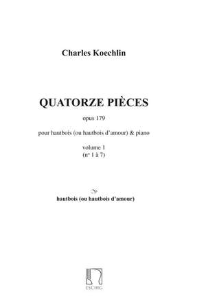 Koechlin: 14 Pièces Op.179, Vol.1: No.1 - No.7