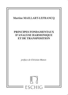 Maillart-Lefrancq: Principes fondamentaux d'Analyse harmonique
