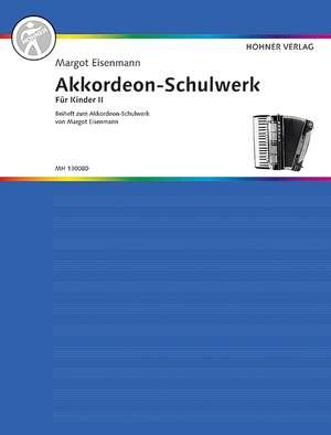 Eisenmann, M: Akkordeon-Schulwerk Beiheft 2