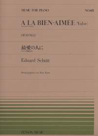 Schuett, E: A la bien-aimée (Valse) op. 59 no. 2