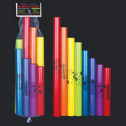 Boomwhackers 8-note C major diatonic set