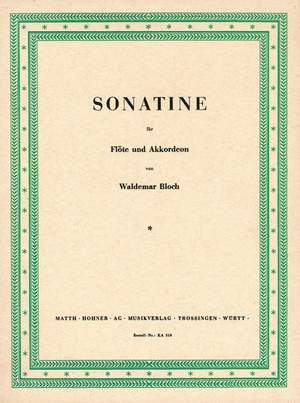 Bloch, W: Sonatina