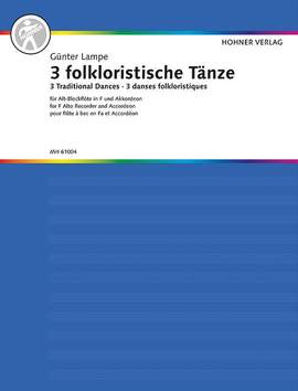 Lampe, G: 3 folkloristische Tänze