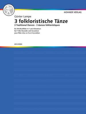Lampe, G: 3 folkloristische Tänze