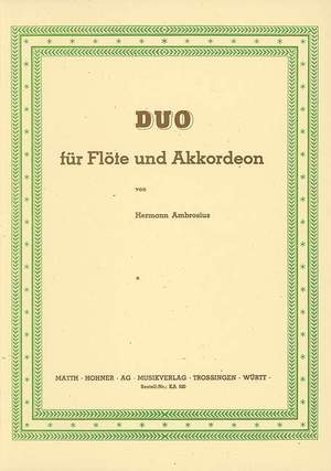 Ambrosius, H: Duo