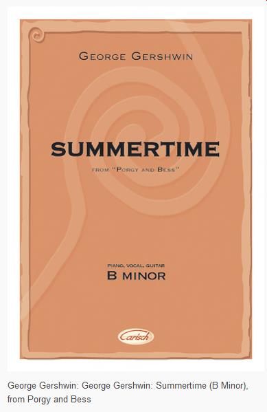 Gershwin, G: Summertime
