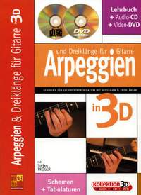 Troeger, S: Arpeggien und Dreiklänge für Gitarre in 3D